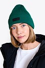 National collection knitted merino wool hat 1 | GREEN | Audimas