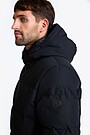 Down coat with membrane 3 | BLACK | Audimas