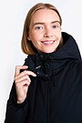 Down coat with membrane 4 | BLACK | Audimas