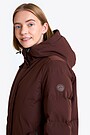 Down coat with membrane 3 | BROWN | Audimas