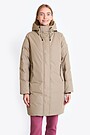 Down coat with membrane 1 | Cream | Audimas