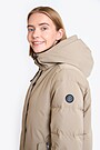 Down coat with membrane 3 | Cream | Audimas