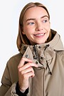 Down coat with membrane 4 | Cream | Audimas