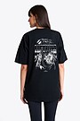 Short sleeves cotton T-shirt  The power of basketball 1 | BLACK | Audimas