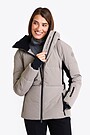 Universal down ski jacket with membrane 4 | Cream | Audimas