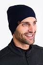 Knitted merino wool beanie 3 | BLUE | Audimas