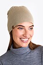 Knitted merino wool beanie 1 | Cream | Audimas