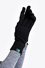 Merino wool gloves with touch screen function 1 | BLACK | Audimas