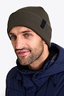 Knitted merino wool hat 1 | GREEN | Audimas