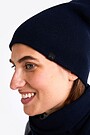 Knitted merino wool hat 3 | BLUE | Audimas