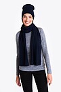 Knitted merino wool scarf 1 | BLUE | Audimas