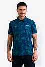 National collection oak print polo T-shirt 1 | BLUE | Audimas