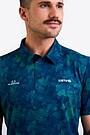 National collection oak print polo T-shirt 3 | BLUE | Audimas