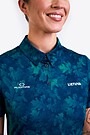 National collection oak print polo T-shirt 3 | BLUE | Audimas