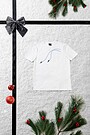 Short sleeves cotton T-shirt Winter way 1 | WHITE | Audimas