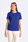 Cotton short sleeve T-shirt 1 | BLUE | Audimas