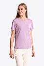 Cotton short sleeve T-shirt 1 | PURPLE | Audimas