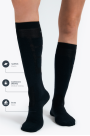 Long socks for winter sports 1 | BLACK | Audimas