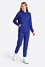 Cotton French terry sweatpants with Modal 1 | BLUE | Audimas