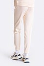 Cotton French terry sweatpants with Modal 3 | Cream | Audimas