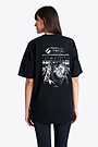 Short sleeves cotton T-shirt The power of basketball 1 | BLACK | Audimas