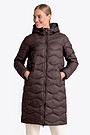 Coat with synthetic insulation 1 | BROWN | Audimas