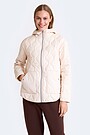 Short quilted transitional jacket 1 | Cream | Audimas