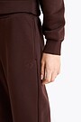 Cotton fleece sweatpants 4 | BROWN | Audimas