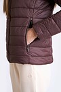 Light transitional jacket with Thermore insulation 4 | BROWN | Audimas