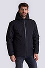 Down jacket with membrane 1 | BLACK | Audimas