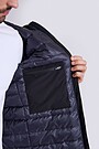 Down jacket with membrane 4 | BLACK | Audimas