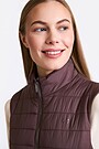 Light vest with Thermore insulation 3 | BROWN | Audimas