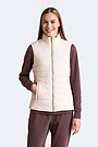 Light vest with Thermore insulation 1 | Cream | Audimas