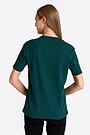 National collection cotton T-shirt LIETUVA 2 | GREEN | Audimas