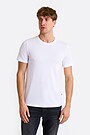 Cotton pique T-shirt 1 | WHITE | Audimas