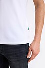 Cotton pique T-shirt 3 | WHITE | Audimas