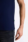 Cotton pique T-shirt 3 | BLUE | Audimas