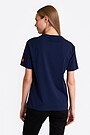 Short sleeves cotton T-shirt the strength of centuries 2 | BLUE | Audimas