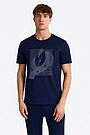 Short sleeves cotton T-shirt the mystery of the deep 1 | BLUE | Audimas