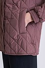 Light jacket with synthetic insulation 4 | BROWN | Audimas