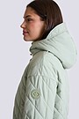 Light jacket with synthetic insulation 3 | GREEN | Audimas