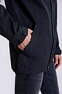 Light water repellent parka jacket with membrane 4 | BLACK | Audimas