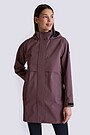 Light water repellent membrane raincoat 1 | BROWN | Audimas