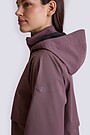 Light water repellent membrane raincoat 3 | BROWN | Audimas