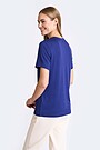 Peach touch synthetic T-shirt 2 | BLUE | Audimas