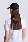 Cap made of lightweight POPLIN cotton 4 | BLACK | Audimas