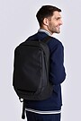 Everyday backpack with pocket for laptop 1 | BLACK | Audimas