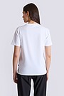 Relaxed fit cotton T-shirt 2 | WHITE | Audimas