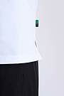 Relaxed fit cotton T-shirt 3 | WHITE | Audimas