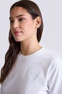 Relaxed fit cotton T-shirt 4 | WHITE | Audimas